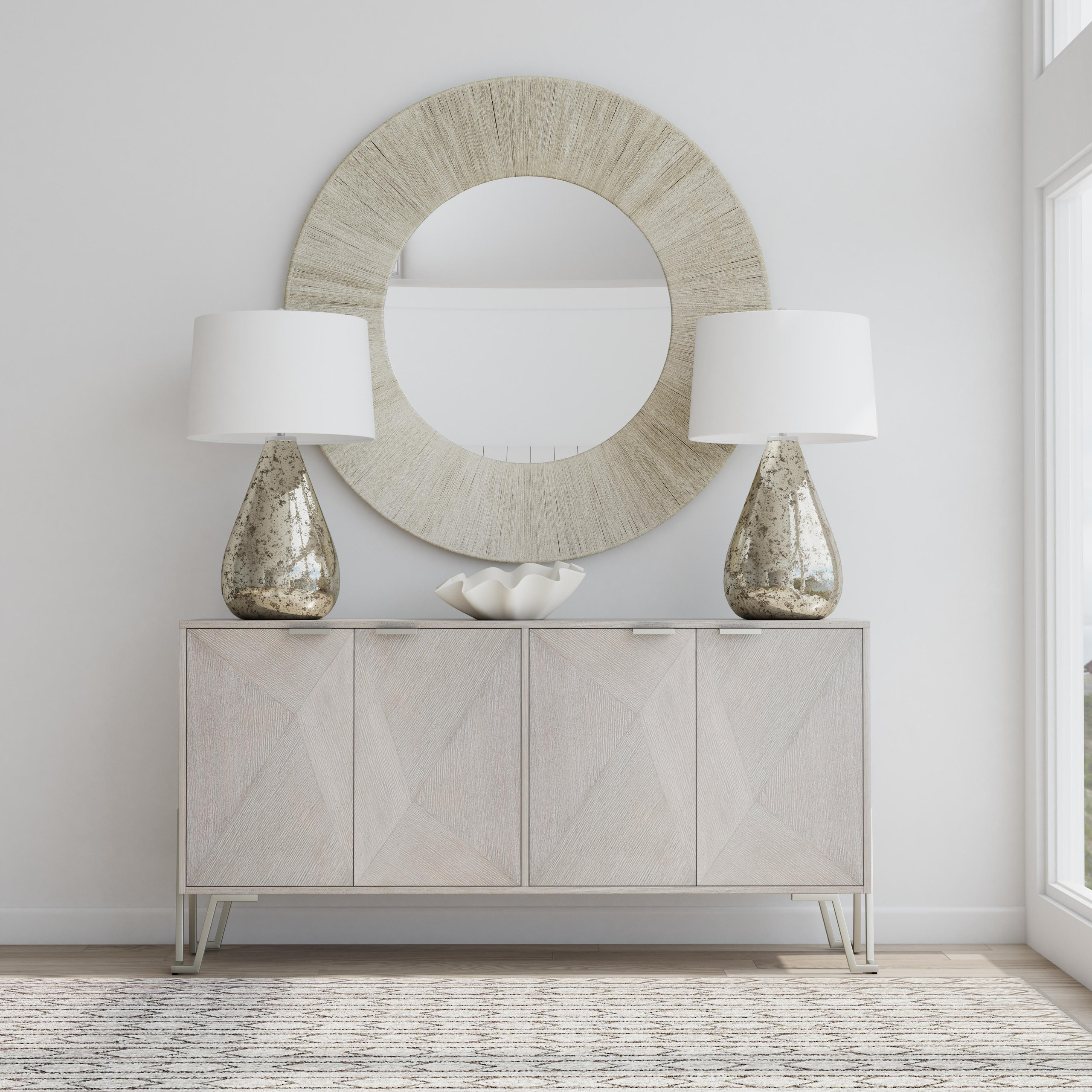 Cooper Server - Brushed Nickel