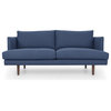 Blue Mid-Century Modern Love seat | Carl Mid-Century Modern Furniture