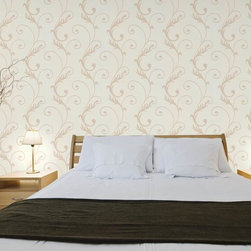 New Style - Fancy Floral Wallpaper RL190401 - Wallpaper