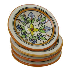 Le Souk Ceramique - Round Stoneware Sauce Dishes, Set of 4, Salvena Design - Serving Dishes And Platters