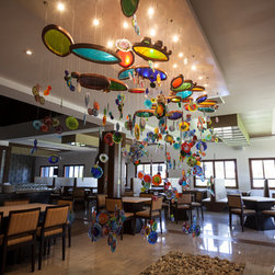 TRIDENTE RESTAURANT HANGING SCULPTURE - Products