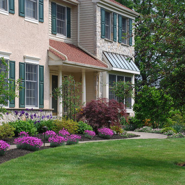 Front foundation landscape renovation