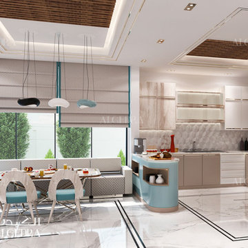 Small Villa Interior Design in Bahrain
