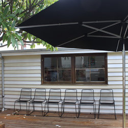 Finbrella F-400-S for fixed position on wooden decking in Fremantle - Products