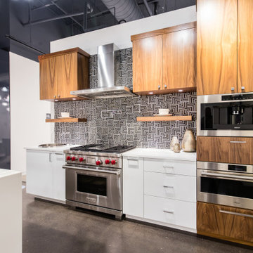 StyleCraft Cabinets Installed Kohler Signature Store Dallas