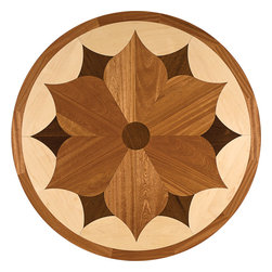 Oshkosh Designs Charleston Inlay Medallion - Hardwood Flooring