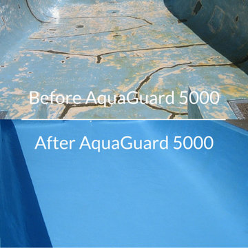 Residential Pool, before and after AquaGuard 5000