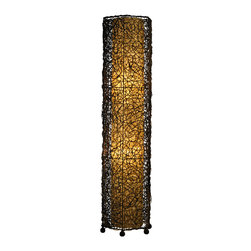 Eangee Home Designs Durian Large Floor Lamp | Natural - Floor Lamps