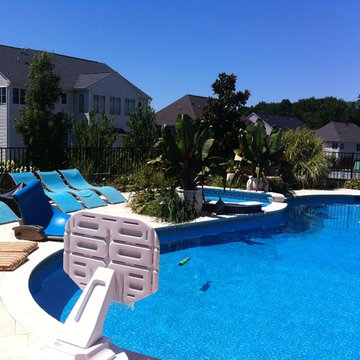 Freeform Vinyl Liner Pools