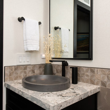 Hall Bath Remodel with Complementing Design