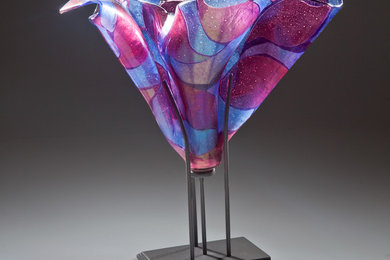 Art Glass Vase Sculpture