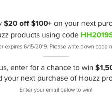 Discount $ code