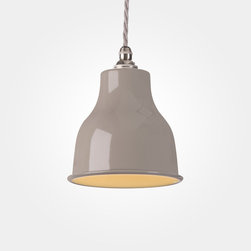 Factory Pendant - Small - Mid Grey | Artifact Lighting Ltd - Pendant Lighting