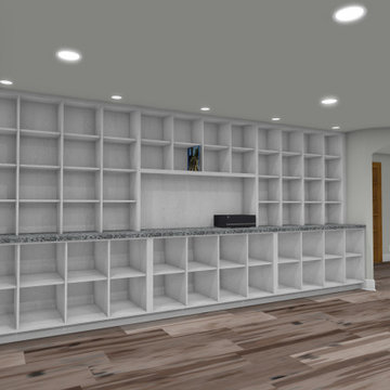 Fernandez Custom Basement Design and Finish