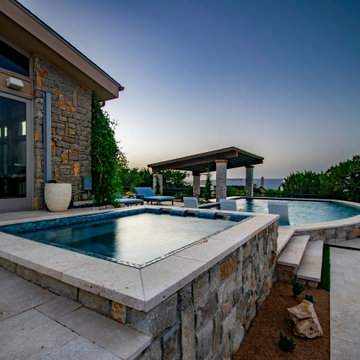 Possum Kingdom Pool & Swim Up Bar on the Edge