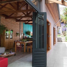 accordion patio door
