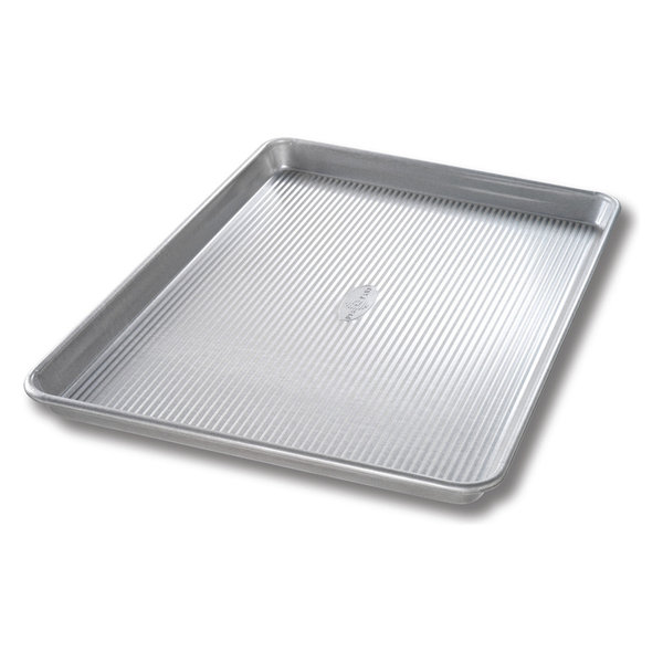 USA Pans Half Sheet Pan 13 x 18 Inch Jelly Roll Baking Pan Bakeware