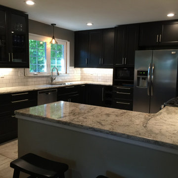 An IKEA kitchen renovation for serious chefs with style