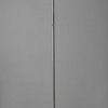 16"x16"x71" Brushed steel Metal LED Torchiere