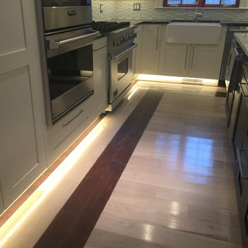 Transitional White Kitchen Remodel