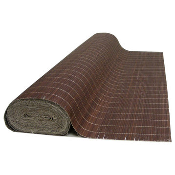 Tatami Bamboo Wall Paneling Home Decor 4 ft H x 50 ft L, Chocolate