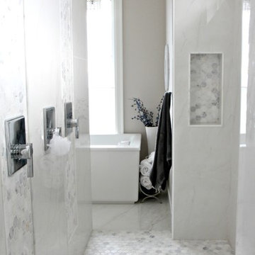 Marble Ensuite Bathroom - Nanaimo