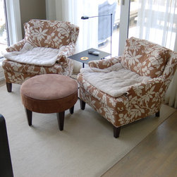 White Oak stained with a water base finish. - Engineered Wood Flooring