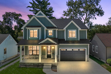 Transitional exterior home photo in Detroit