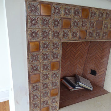 Handmade art tile