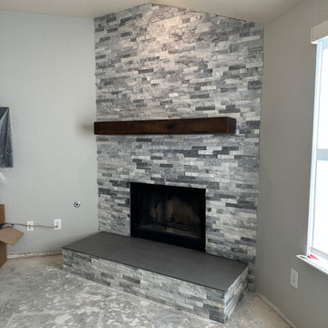 Fireplace Install (Project: Campbell)