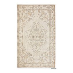 Over-dyed Turkish Vintage Rug - Area Rugs