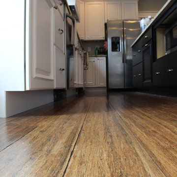 Ambient Carbonized Antiqued Strand Bamboo Flooring