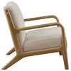 INK+IVY Novak Lounge Chair, Cream