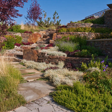 Natural Stone Mountain Landscape