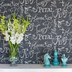 Typography Letter Wall Stencils - Products