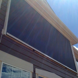 Kelley Exterior Solar Screen - Roller Shades