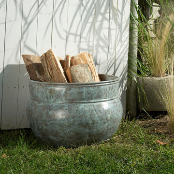 Sonoma Hose Pot - Blue Verde Brass by Good Directions