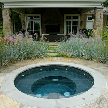 Spa & Pool House Garden