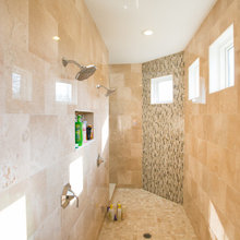 large shower