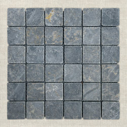 KAWI - Ash | 12" x 12" | Marble Mosaic - Mosaic Tile