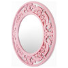 Pink Decorative Mirror