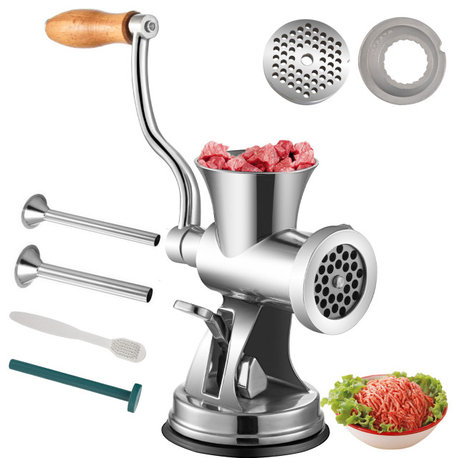 VEVOR Hand Operated Meat Grinder Manual Meat Grinder 304 stainless Steel Multi