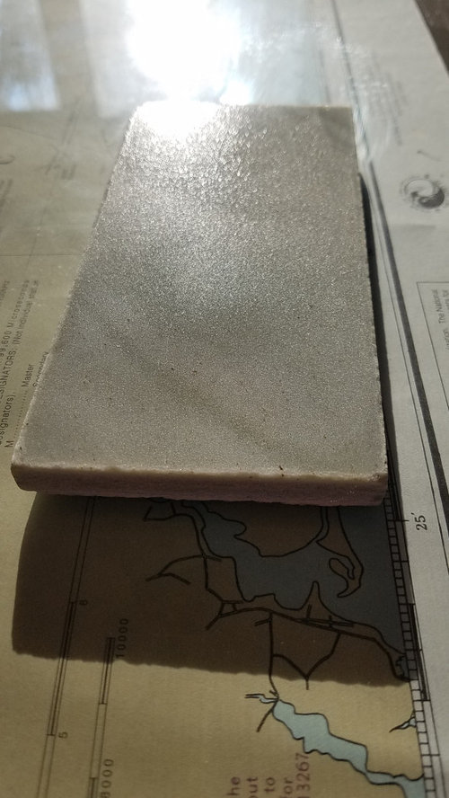 To try or not to try to cover grease spots on porous backsplash?