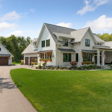 Front View with Garage