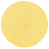 Yellow Shagadelic Chenille Twist Rug, 5' Round