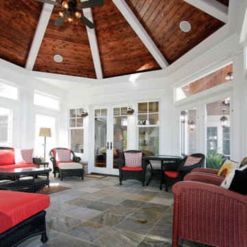 Octagonal Screened Porch