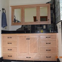 Curly Maple Vanity - Products
