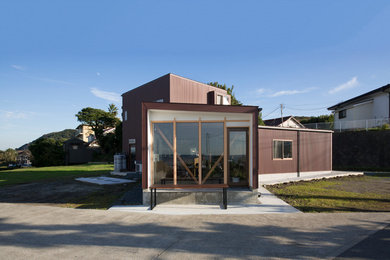 This is an example of a modern house exterior in Other.