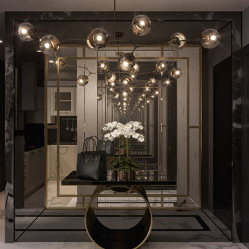 Entrance Mirror Wall Design Emaar Square Istanbul