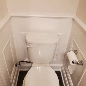 Wainscoting and shadow boxes